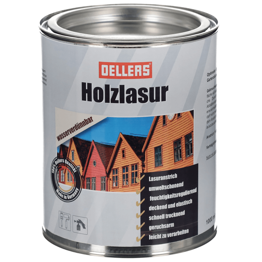 OELLERS Holzlasur wasserlösslich | Marktplatz | Typ BLAU