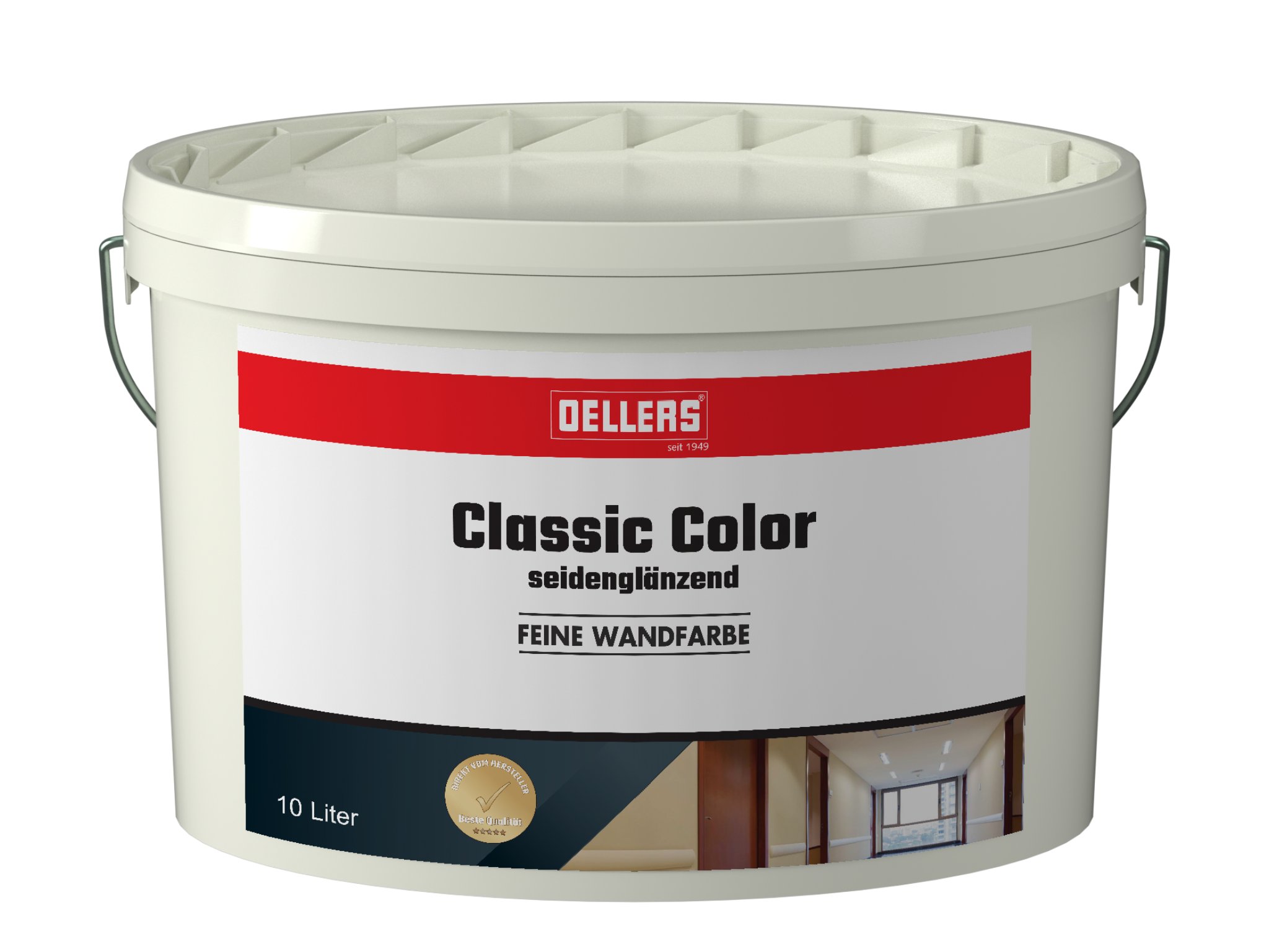 OELLERS Classic Color seidenglänzend, weiß