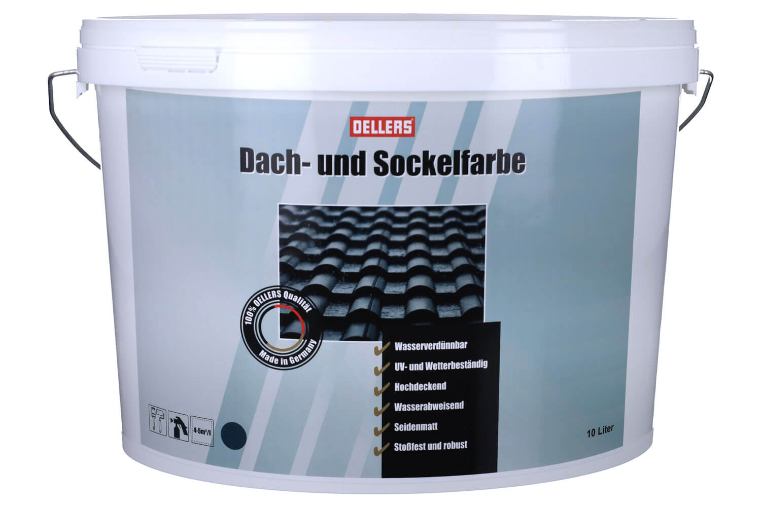 OELLERS RoofColor ®  DACH- & SOCKELFARBE | hochdeckend | bester Schutz für Ihr Dach und den Sockelb